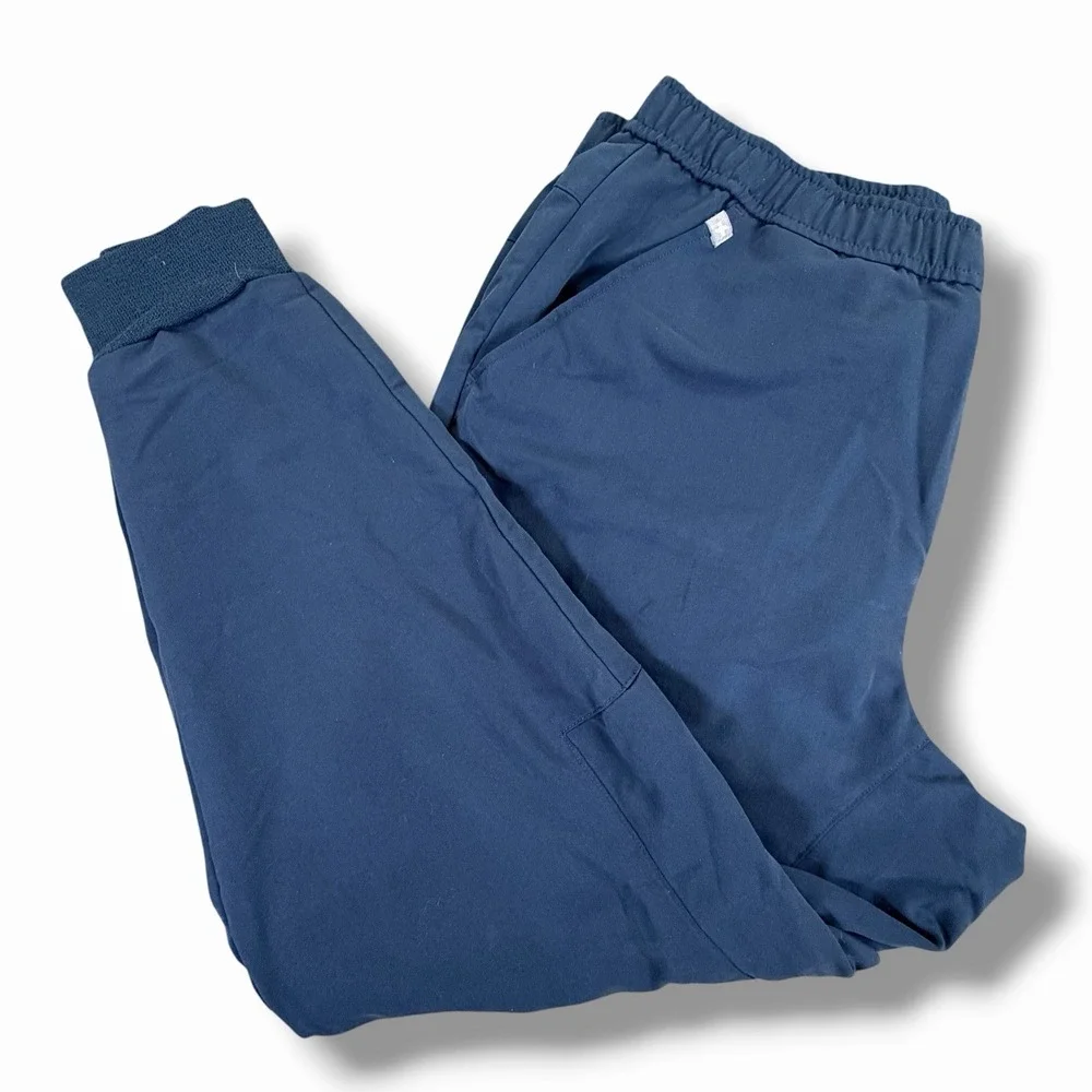 FIGS Mens Jogger Scrub Pants Blue XL Short MXXSW2004S PO 3013